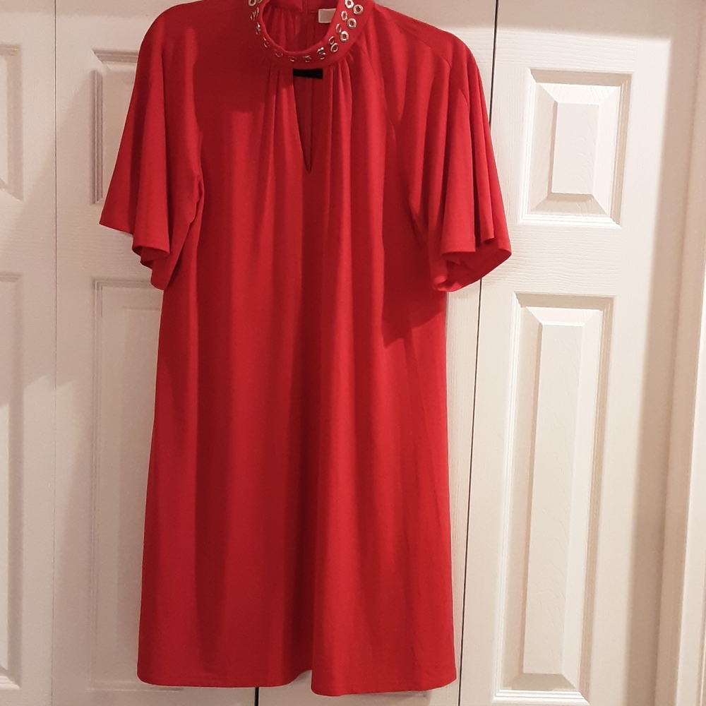 LADIES MICHAEL KORS RED DRESS M